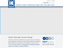 Tablet Screenshot of kentsecurity.com